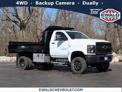 New 2023 Chevrolet Silverado 6500 Work Truck Regular Cab 4WD, Crysteel E-Tipper Dump Truck for sale #23C662 - photo 1