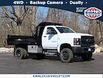 New 2023 Chevrolet Silverado 6500 Work Truck Regular Cab 4WD, Crysteel E-Tipper Dump Truck for sale #23C662 - photo 1