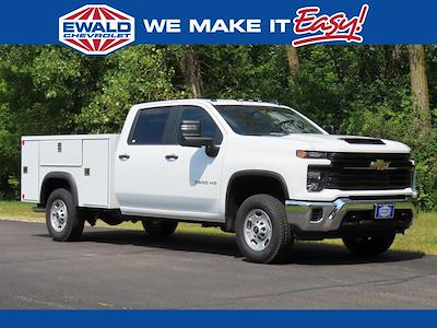 New 2024 Chevrolet Silverado 2500 Work Truck Crew Cab 4WD, Monroe Truck Equipment ServicePRO™ Premier Service Truck for sale #24C828 - photo 1