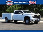 New 2024 Chevrolet Silverado 3500 Work Truck Crew Cab 4WD, 9' Reading Classic II Aluminum Service Truck for sale #24C937 - photo 1