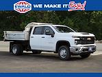 New 2024 Chevrolet Silverado 3500 Work Truck Crew Cab 4WD, 9' Monroe Truck Equipment Z-DumpPRO™ Premier Dump Truck for sale #24C943 - photo 1