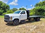 New 2023 Chevrolet Silverado 5500 Work Truck Regular Cab 4x2, Reading Action Fabrication Flatbed Truck for sale #C233749 - photo 1