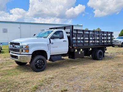 New 2024 Chevrolet Silverado 5500 Work Truck 4x4, Knapheide Stake Bed for sale #C242783 - photo 1