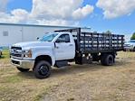 New 2024 Chevrolet Silverado 5500 Work Truck 4x4, Knapheide Stake Bed for sale #C242783 - photo 1