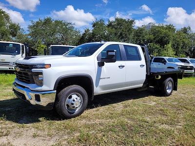 New 2024 Chevrolet Silverado 3500 Work Truck Crew Cab 4x2, Knapheide Flatbed Truck for sale #C243572 - photo 1