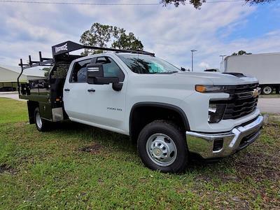 New 2024 Chevrolet Silverado 3500 Work Truck Crew Cab 4x2, Knapheide Contractor Truck for sale #C243573 - photo 1