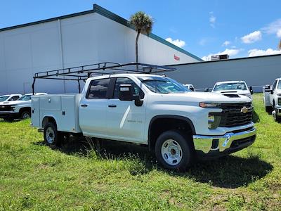 New 2024 Chevrolet Silverado 2500 Work Truck Crew Cab 4x2, 8' 2" Reading SL Service Body Service Truck for sale #C243763 - photo 1