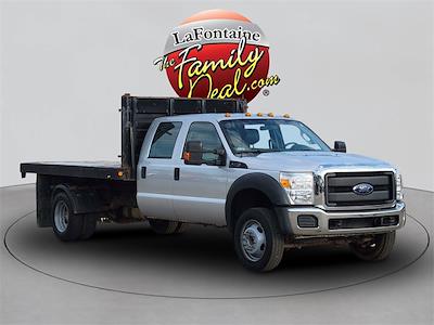 Used 2015 Ford F-450 XL Crew Cab 4x2, Flatbed Truck for sale #1FZ0882P - photo 1