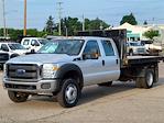 Used 2015 Ford F-450 XL Crew Cab 4x2, Flatbed Truck for sale #1FZ0882P - photo 4