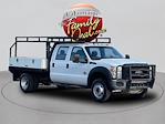 Used 2013 Ford F-550 XL Crew Cab 4x4, Flatbed Truck for sale #2F0255P - photo 1