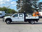 Used 2013 Ford F-550 XL Crew Cab 4x4, Flatbed Truck for sale #2F0255P - photo 12