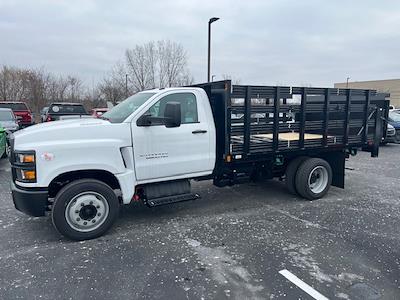 2023 Chevrolet Silverado 5500 Regular Cab DRW 4x2, SH Truck Bodies Stake Bed 23CC1604 WITH TOMMYGATE LIFTGATE for sale #23CC1604 - photo 1