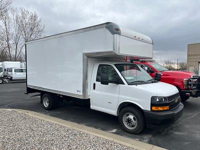 New 2023 Chevrolet Express 3500 Work Van RWD, 14' American Cargo by Midway Liberty II Box Van for sale #23CC1735 - photo 1