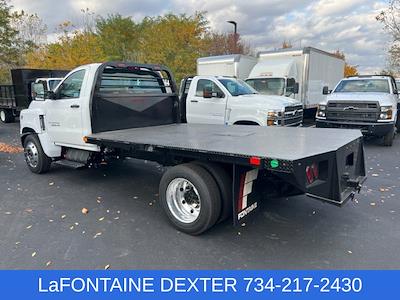 New 2023 Chevrolet Silverado 5500 Work Truck Regular Cab 4x2, Fontaine Modification Haulers Flatbed Truck for sale #23CC1765 - photo 2