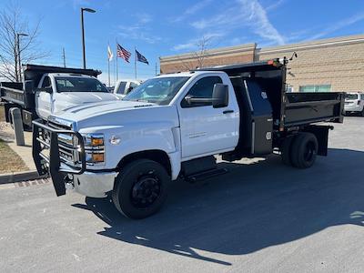 2023 Chevrolet Silverado 5500 Regular Cab DRW 4x2, 9' Fontaine Modification Dump Truck  with Backpack 23CC1796 for sale #23CC1796 - photo 1