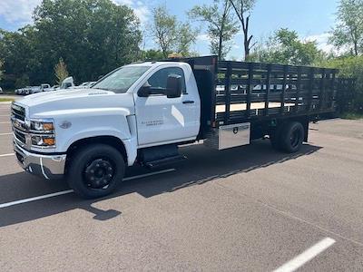 New 2023 Chevrolet Silverado 5500 Work Truck Regular Cab 4x2, SH Truck Bodies Stake Bed for sale #23CC1818 - photo 1