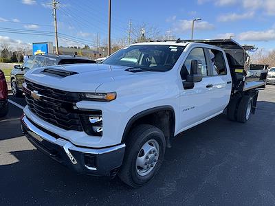 New 2025 Chevrolet Silverado 3500 Work Truck Crew Cab 4x4, 9' Monroe Truck Equipment MTE-Zee Dump Truck for sale #25CC580 - photo 1