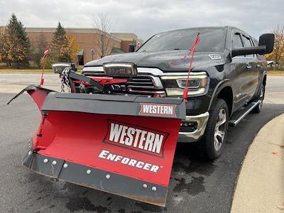 Used 2021 Ram 1500 Laramie Crew Cab 4x4, Plow Truck for sale #4C401P - photo 1