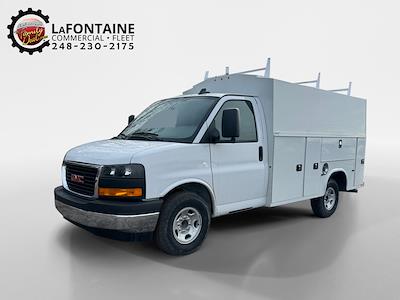 New 2024 GMC Savana 3500 Work Van 4x2, 11' Knapheide KUV Service Utility Van for sale #24G5935 - photo 1