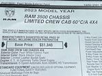 2023 Ram 3500 Crew Cab DRW 4x4, Cab Chassis for sale #23LC0255 - photo 43