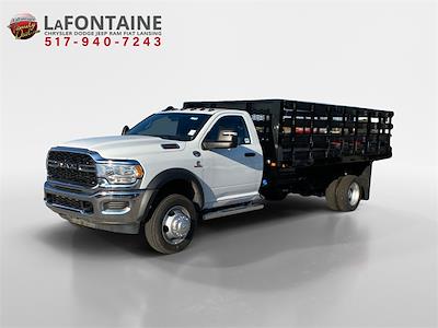 New 2023 Ram 5500 Tradesman Regular Cab 4x2, 16' 6" Knapheide Heavy-Hauler Junior Stake Bed for sale #23LC0826 - photo 1