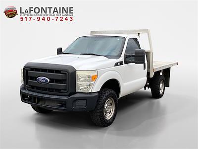 Used 2011 Ford F-350 XL Regular Cab 4x4, Flatbed Truck for sale #4L691A - photo 1