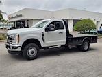 New 2023 Ford F-350 XL Regular Cab 4WD, 9' 4" CM Truck Beds SK Model Flatbed Truck for sale #23F1164 - photo 4