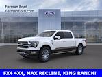 New 2024 Ford F-150 King Ranch SuperCrew Cab 4WD, Pickup for sale #24F1109 - photo 1