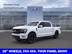 New 2024 Ford F-150 Platinum SuperCrew Cab 4WD, Pickup for sale #24F440R - photo 1