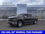 New 2024 Ford F-150 XLT SuperCrew Cab 4WD, Pickup for sale #24F660R - photo 1