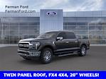 New 2024 Ford F-150 Lariat SuperCrew Cab 4WD, Pickup for sale #24F947R - photo 1