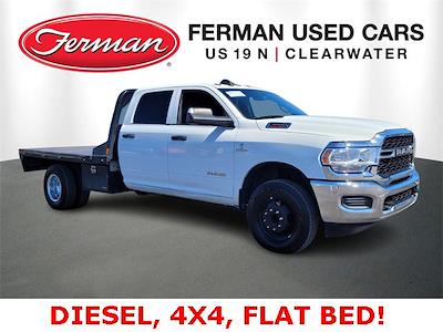 Used 2022 Ram 3500 Tradesman Crew Cab 4WD, Flatbed Truck for sale #24F481A - photo 1