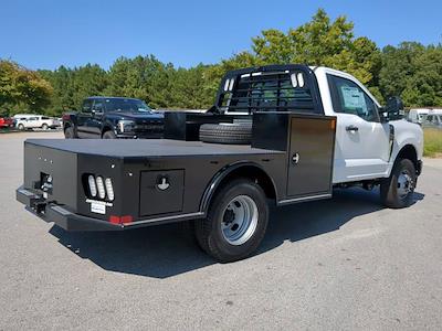 New 2024 Ford F-350 XL Regular Cab 4x4, 9' 4" CM Truck Beds SK Deluxe Flatbed Truck for sale #24T1414 - photo 2