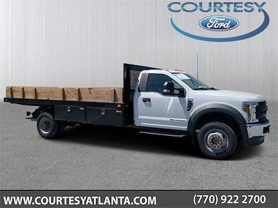 2018 Ford F-550 Regular Cab DRW 4x4, Flatbed Truck for sale #24T008A - photo 1