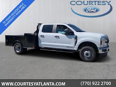 New 2024 Ford F-350 XL Crew Cab 4x4, 8' 6" Bedrock Marble Series Cab Chassis for sale #24T1243 - photo 1