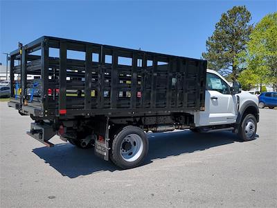 2024 Ford F-550 Regular Cab DRW 4x2, PJ's Stake Bed for sale #24T336 - photo 2