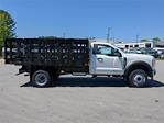 New 2024 Ford F-550 XL Regular Cab 4x2, 12' PJ's Stake Bed for sale #24T336 - photo 4