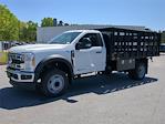 New 2024 Ford F-550 XL Regular Cab 4x2, 12' PJ's Stake Bed for sale #24T336 - photo 7
