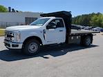 New 2024 Ford F-350 XL Regular Cab 4x2, 12' PJ's Landscape Dump Flatbed Truck for sale #24T571 - photo 1