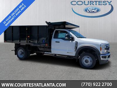 New 2024 Ford F-550 XL Regular Cab 4x4, PJ's Landscape Dump for sale #24T808 - photo 1