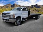 2022 Chevrolet Silverado 6500 4x2, Drake Equipment Flatbed Truck #NH774480 - photo 1