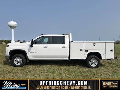 New 2024 Chevrolet Silverado 2500 Work Truck Crew Cab 4WD, 8' Knapheide Steel Service Body Service Truck for sale #2457338 - photo 1