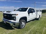 New 2024 Chevrolet Silverado 3500 Work Truck Crew Cab 4WD, Knapheide Steel Service Body Service Truck for sale #2468887 - photo 3