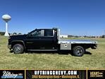 New 2024 Chevrolet Silverado 3500 LT Crew Cab 4WD, Knapheide Aluminum PGTB Flatbed Truck for sale #2480913 - photo 1