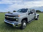 New 2024 Chevrolet Silverado 3500 LT Crew Cab 4WD, Knapheide Aluminum PGTB Flatbed Truck for sale #2481413 - photo 3