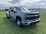 New 2024 Chevrolet Silverado 3500 LT Crew Cab 4WD, Knapheide Aluminum PGTB Flatbed Truck for sale #2481413 - photo 5