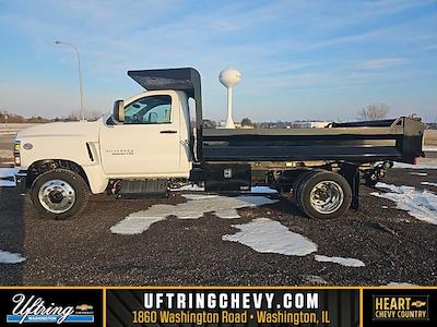 New 2024 Chevrolet Silverado 5500 Work Truck Regular Cab RWD, 11' 6" Knapheide Rigid Side Dump Truck for sale #2491470 - photo 1