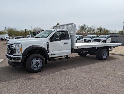 2023 Ford F-600 Regular Cab DRW 4x4, Scelzi Flatbed Truck for sale #PDA16818 - photo 1