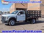 2023 Ford F-550 Regular Cab DRW 4x2, CM Truck Beds Stake Bed for sale #PDA20124 - photo 4