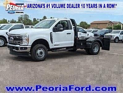 2023 Ford F-350 Regular Cab DRW 4x4, CM Truck Beds HS Model Flatbed Truck for sale #PEC92934 - photo 1